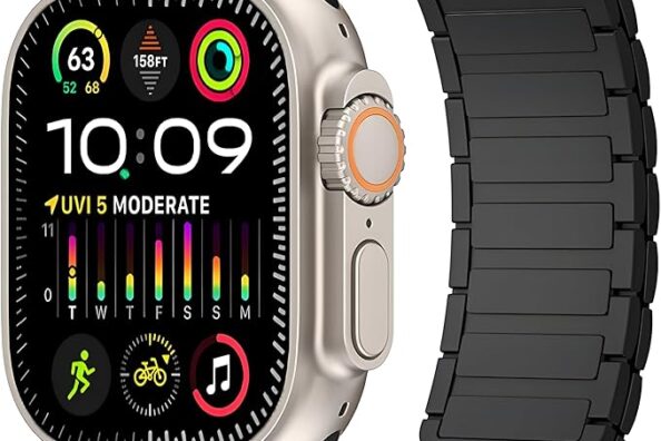 🆕 🎟️ Original Magnetisk Sport Armband Kompatibel med Apple Watch Armband