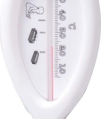 🆕 Technoline WA 1030 Pooltermometer, Vit, 6 x 1.4 x 15 cm