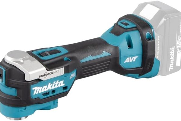 🆕 Makita DTM52Z Multiverktyg, W, V, Blå, En Storlek