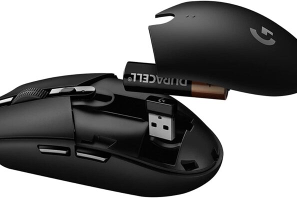 🆕 Logitech G305 Lightspeed Trådlös Spelmus, 2000 DPI, 6 Programmerbara Knappar