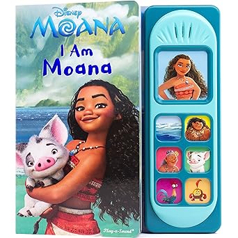 🆕 Moana Little Sound Book: I Am Moana