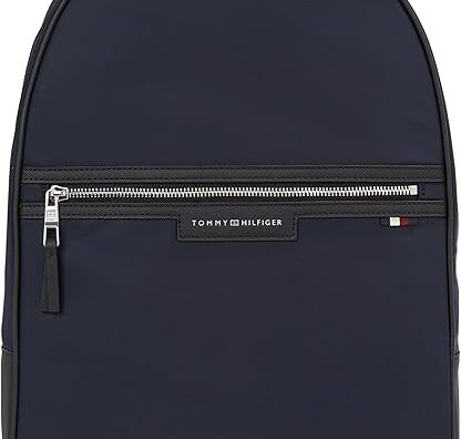 🆕 Tommy Hilfiger Th Urban nylon ryggsäck Ryggsäckar