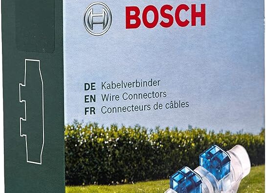 🆕 Bosch Home and Garden Sladdkoppling från Bosch fyra delar (för Indego-gräsklippare från Bosch)