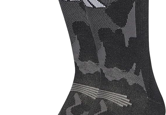 🆕 adidas Unisex – Barn Performance Training Graphic Camo Socks Besättningsstrumpor