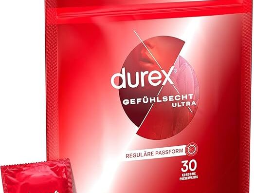 ⚡ Black Friday Week ⚡ (08:46 – Durex Feel Thin Ultra Condoms, Clear, 30 Pieces -30% kr77.99 )