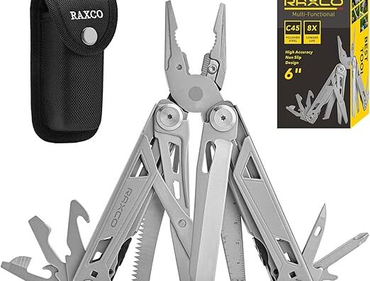 ⚡ Black Friday Week ⚡ (09:05 – Gift for Men, Raxco 15-in-1 Multi Tool Rod with Nylon Pocket -50% kr199.00 )